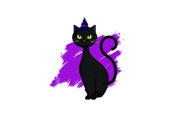 Black Cat Halloween Character Review for Embroidery