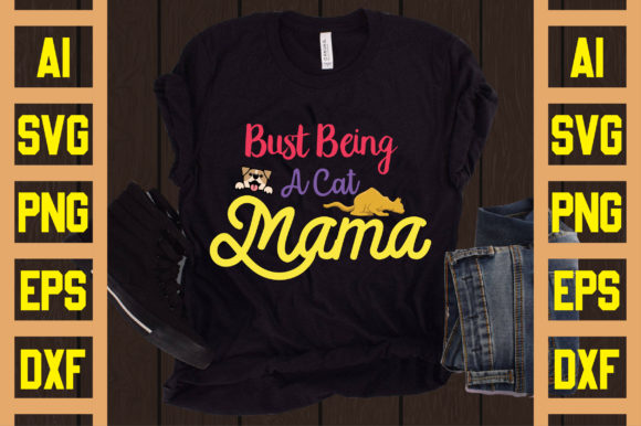 Bust Being a Cat Mama Embroidery Design Review