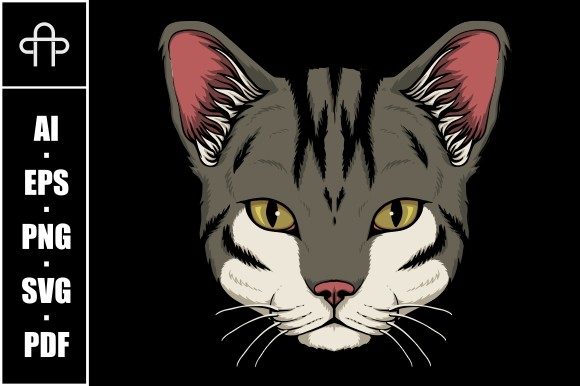 Cat Head Vector Illustration Review