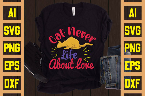 Cat Never Life About Love Embroidery Design Review