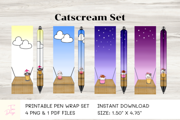 CatsCream Pen Wrap Set Review