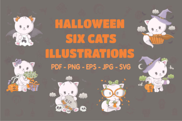 Halloween Cats Illustration Review