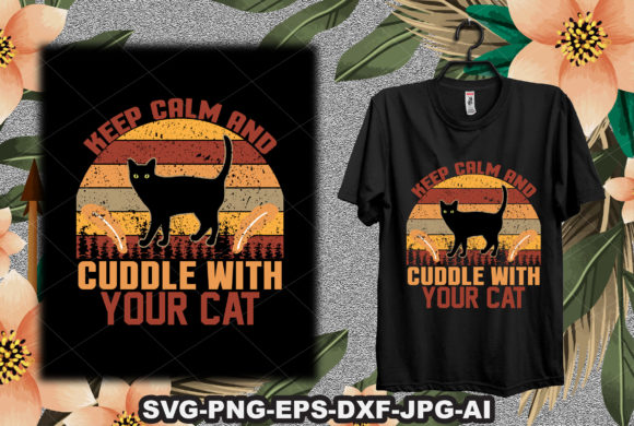 Keep Calm and Cuddle with Your Cat Embroidery Review
