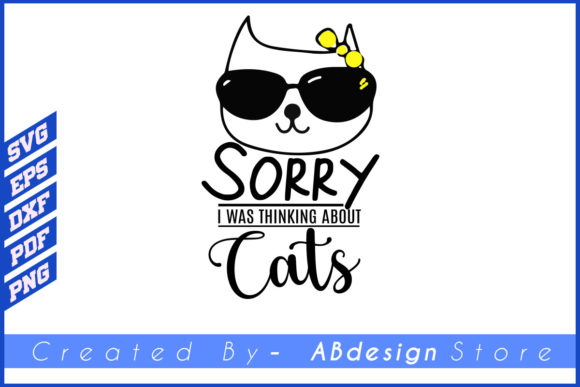 Sorry I Was Thinking About Cats T Shirt Review