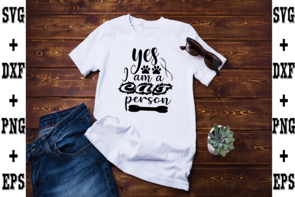 Yes I Am Cat Person Embroidery Design Review